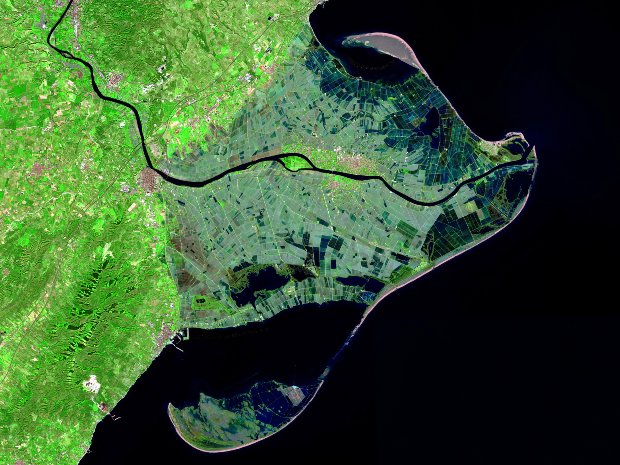 Delta del Ebro - SWIR